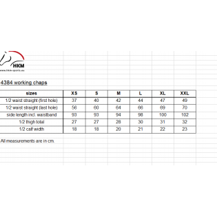Chaps de travail - HKM
