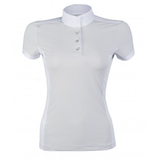 Polo de Concours Manches Courtes pour Femme Della Sera Performance - HKM