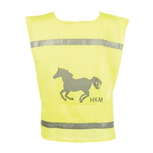 Gilet fluo de sécurité taille Adulte - HKM