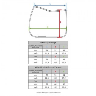 Tapis de Selle Berry - HKM