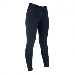 Pantalon d'Equitation Chauffant pour Femme Comfort Style Fond en Silicone - HKM