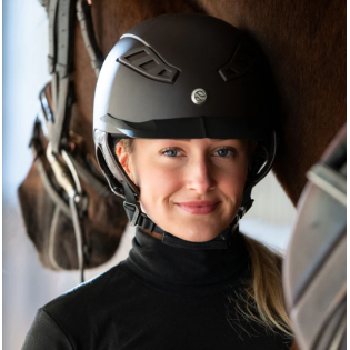 Casque d'Equitation EQ3 Lynx Smooth Top - Back on Track