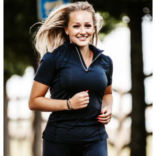 T-Shirt Manches Courtes pour Femme Olivia P4G - Back on Track